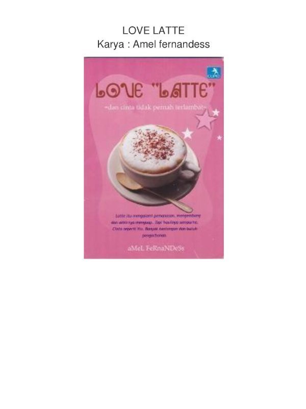 Amel Fernandess Love Latte