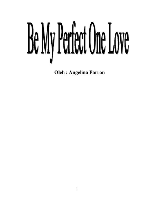 Angelia Putri Be My Perfect One Love