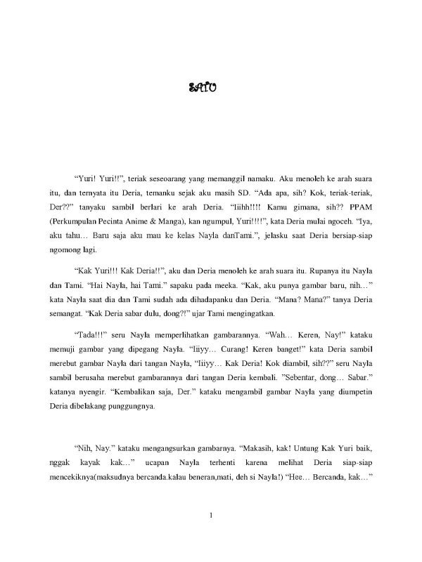 Angelia Putri Fiction
