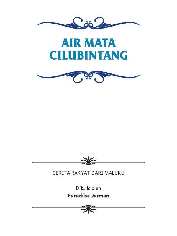 Cerita Air Mata Cilubintang