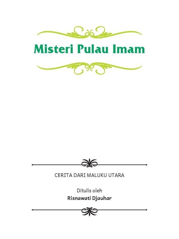 Cerita Misteri Pulau Imam
