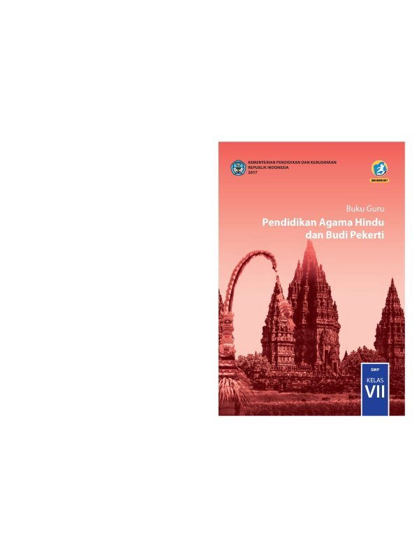 Kelas 07 SMP Pendidikan Agama Hindu dan Budi Pekerti Guru 2017