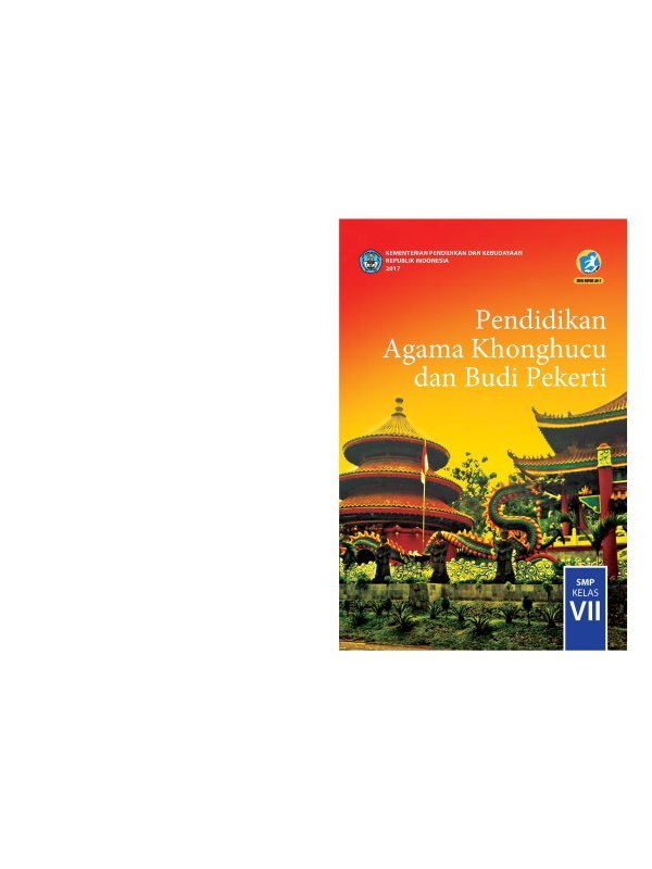 Kelas 07 SMP Pendidikan Agama Khonghucu dan Budi Pekerti Siswa 2017
