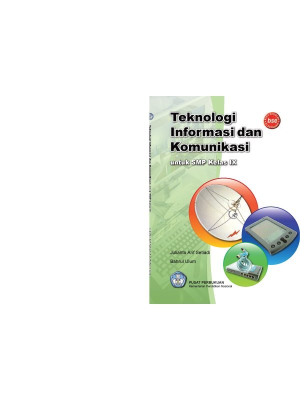 Kelas 09 SMP Teknologi Informasi dan Komunikasi Julianto