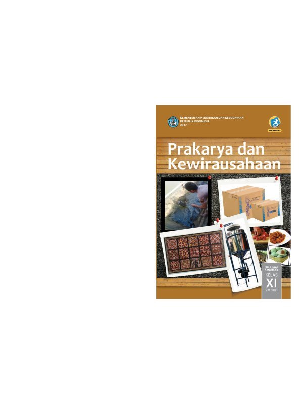 Kelas 11 SMA Prakarya dan Kewirausahaan Siswa 2017