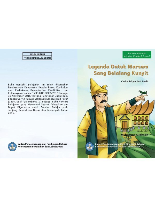 Legenda Datuk Marsam sang Belalang Kunyit