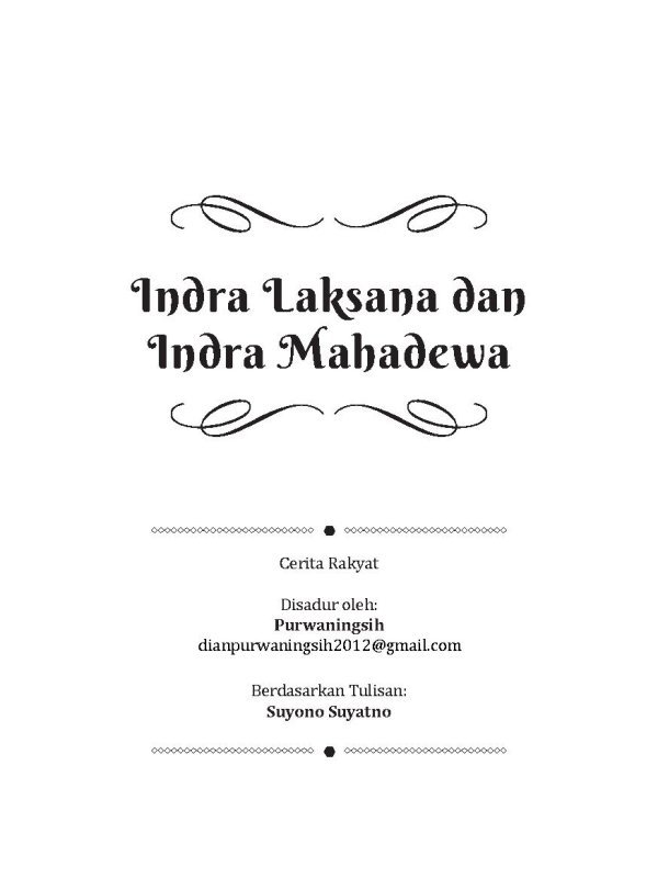 Smp Indra Laksana dan Indra Mahadewa