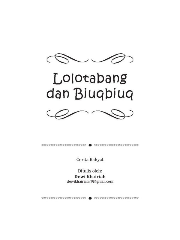 Smp Lolutabang dan Biubiuq