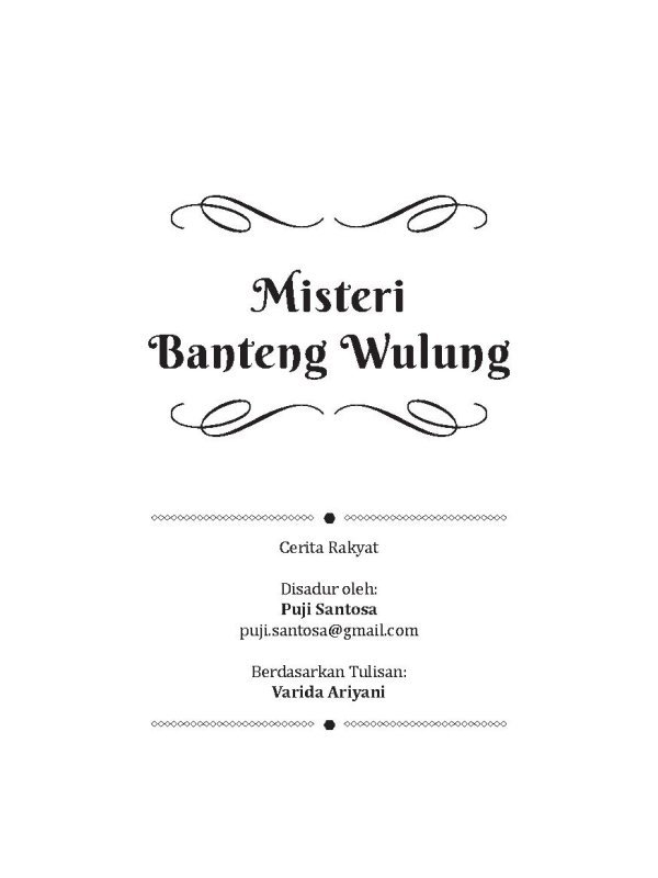 Smp Misteri Banteng Wulung