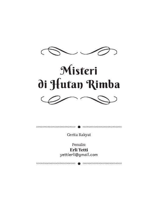 Smp Misteri di Hutan Rimba
