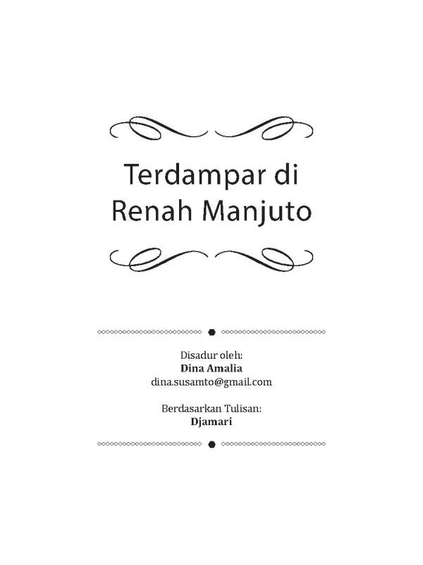 Smp Terdampar di Renah Manjuto