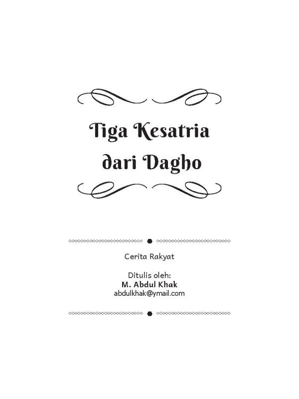Smp Tiga Ksatria dari Dagho