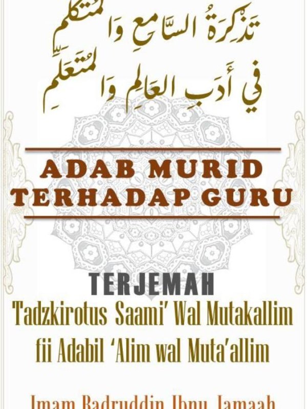 Syafri Adab Murid terhadap Guru