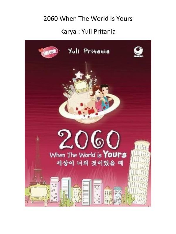 Yuli Pritania 1 2060 When The World Is Your