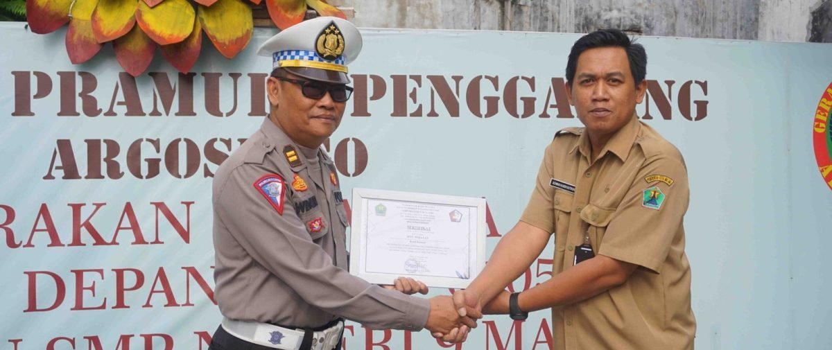 Sosialisasi Keselamatan Berkendara Oleh Satlantas Polres Malang Kota